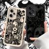 Artistic Skeleton Girl Soft Case For Xiaomi Redmi Note 13 14 12 11 Pro Plus 5G 14S 12S 11S 10S 10 9 Redmi 14C 13C 12C 12 4G Etui