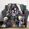 1Pc Nightmare Before Christmas Love Blanket Soft And Comfortable Casual Warm Camping Travel Christmas Halloween Xmas Gift M924530