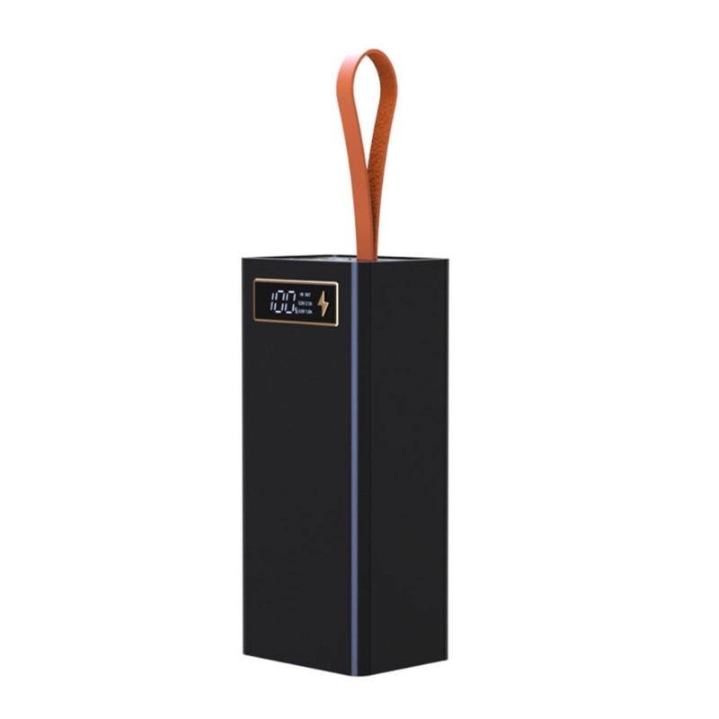 24x18650 Battery Storage Box PD Quickly Charge Powers Bank Case Support Wireless Charging/Quick Charging Functions