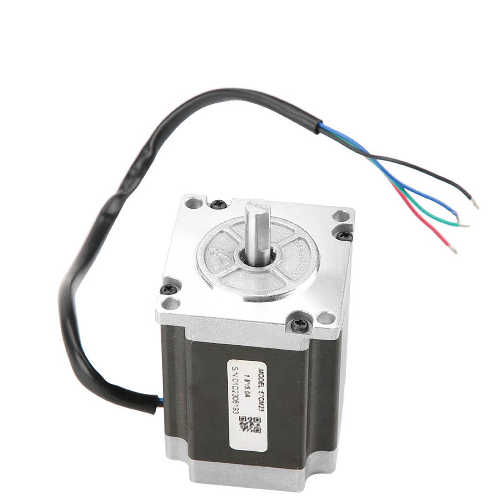Moteur Pas à Pas 2 Phases CNC NEMA23 57CM23 5A 2.1Nm Arbre de 8mm Longueur 76mm
