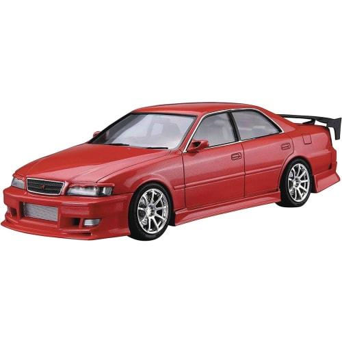 Aoshima Bunka Kyozai 1/24 The Tuned Car Series No.16 Toyota Kunny'z JZX100 Chaser Tourer V '98 Plastic Model Car