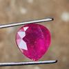 12 Cts Natural Mozambique Red Ruby Heart Shape Certified Heated Gemstone