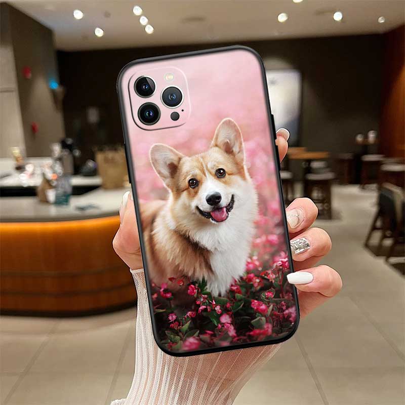 

RE20 Cute Corgi dog Case for Motorola Edge 60 60s 70 G86 G56 G54 E14 G04S G45 G54 G64 S30 S50 X30 X40 X50 Pro Power Motorola Moto S30 Pro