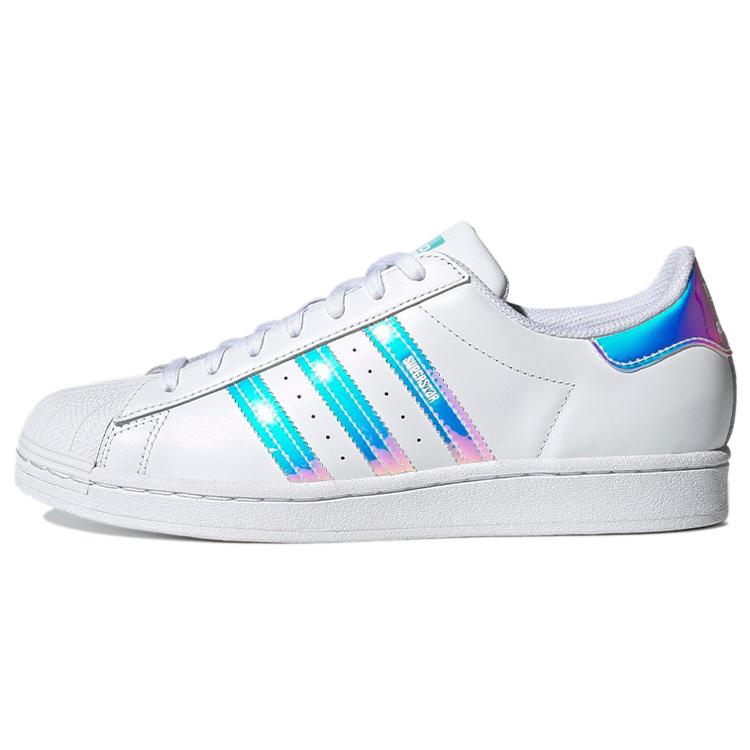 Adidas Superstar `White Iridescent` (Unisex) Cloud