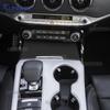 Real Soft Carbon Fiber For KIA Stinger      LHD Car Gear Shift Storage Box Sticker Interior Accessories