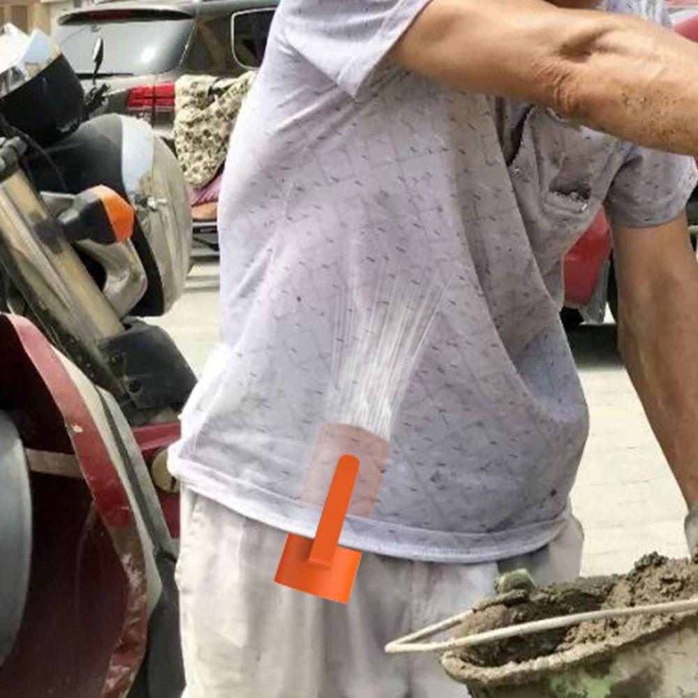 3 Hours Fast Charging Belt Shirt Fans 6H Working Time Rechargeable Personal Fan  Outdoor Works