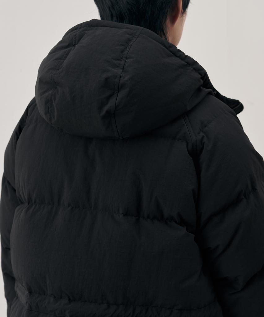 Draw Fit [Oh Jung-Kyu X Draw Fit] Utility Padded Down Parka Jumper [Black]