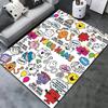 Mr. Men Little Miss Custom Name Carpet Rug for Living Room Bedroom Home Sofa Decoration,Kids play Non-slip Floor Mat