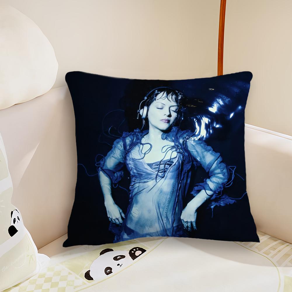 Band No One Noticed The cushion cover Pillow Case Plush Fabric Soft Double Sided Print Sofa Cushion Cover Throw Pillow Covers