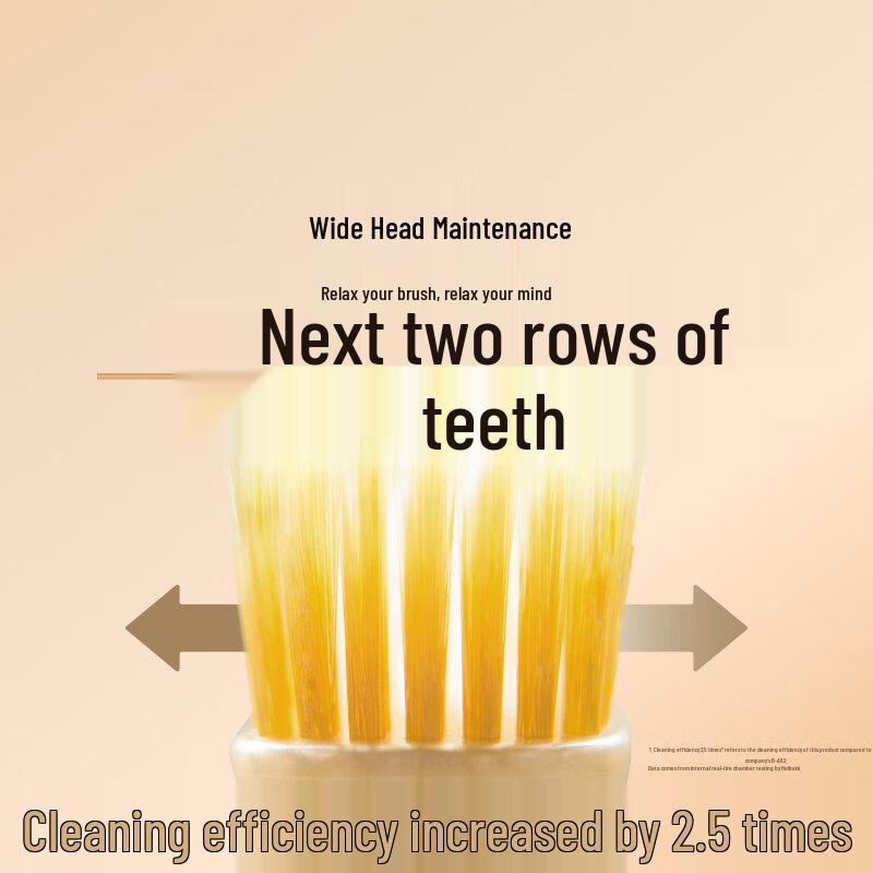 Ebisu 65-Hole Soft Bristle Wide Head Toothbrush