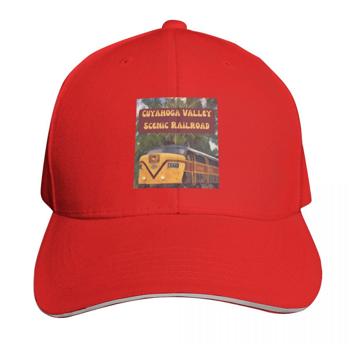 Cuyahoga Valley Scenic Railroad Baseball Cap Trucker Cap luxury caps Golf summer hat For Women Unisexs
