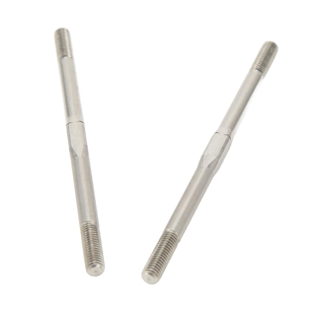 2Pcs RV Turnbuckle Tie Rod High Strength Steel M5 95mm Anti Deformation for ARRMA 1 7 1 8 Series