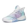 Anta Bubble Bomb Basketball Shoes Men's Low Top Shallow Beach Green/Ivory White/Lotus Purple 112211603Q-1