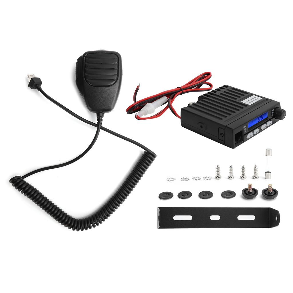 Mini Rádio CB‑40M 25.615‑30.105MHz 10M Amador 8W AM  FM Banda Acessório de Rádio Móvel