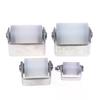 201 Stainless Steel Perforated Bracket Guided Nylon Bearing Mobile Door Pulley Positioning Roller Household Hardware Accessories