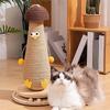 Good-Sisal Scratching Post Mushroom Protection Furniture For Cats Itching Facilities Cat Trees Accessories Pet Products