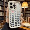 Gradient Hearts Phone Case for iPhone 17 16 15 14 13 12 11 Pro Max Plus Anti Scratch, Gel Flexible Protective