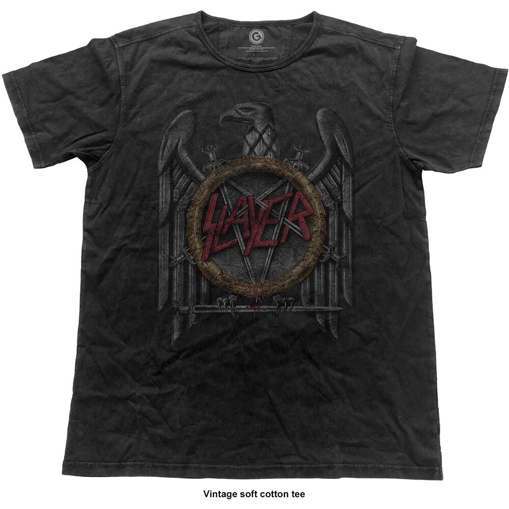 Slayer Unisex Vintage T-Shirt: Eagle XXXXL