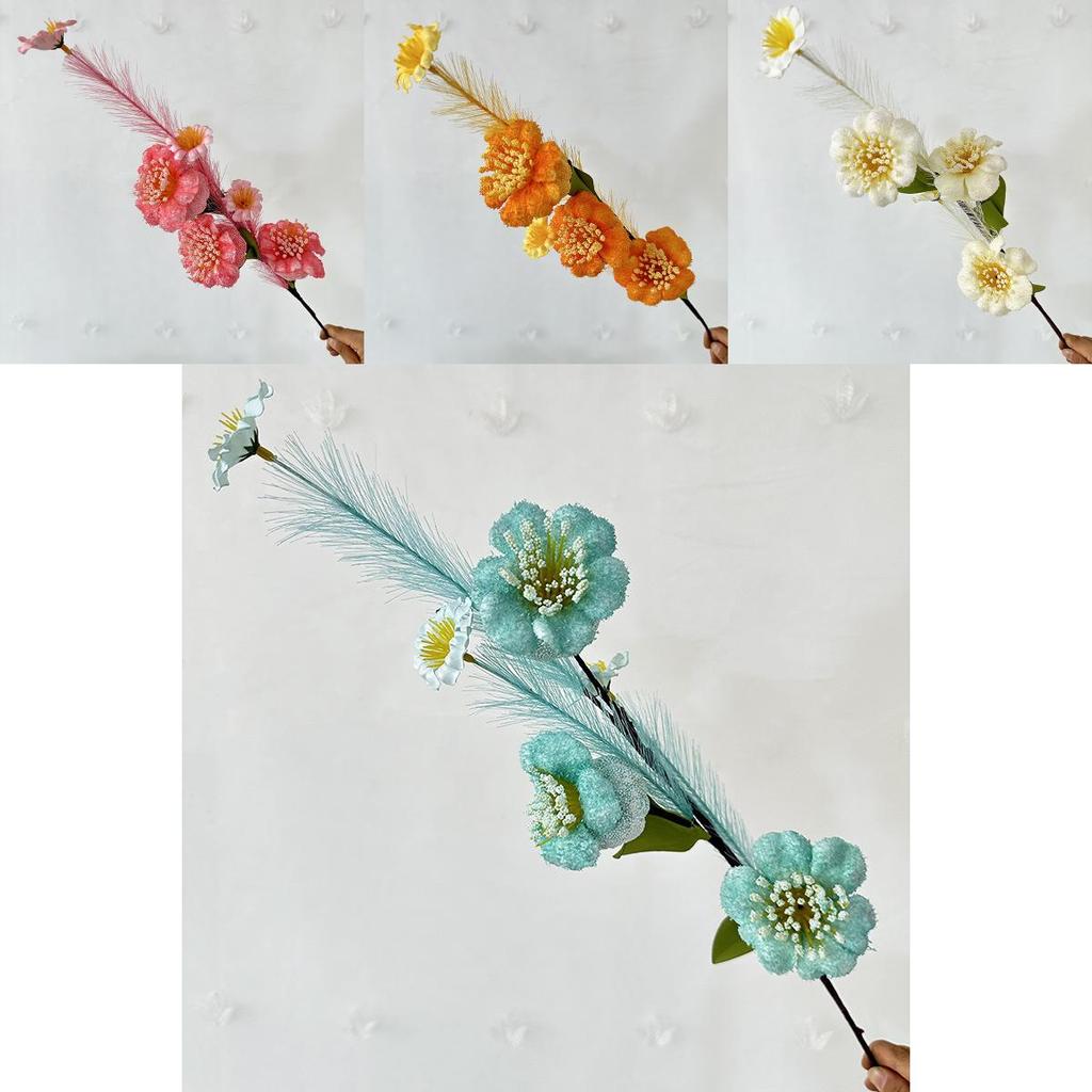 Simulated Flower Branches Artificial Artificial Flowers Indoor Decoration Props