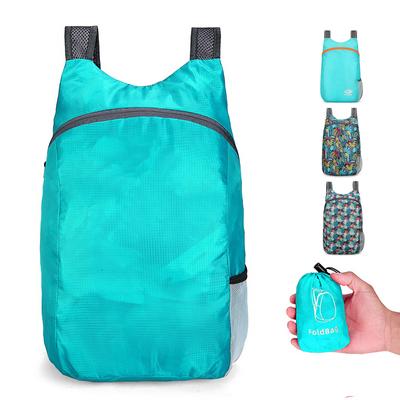 Lässige faltbare Tasche, Unisex tragbarer Rucksack, Leichte Reisetasche, Outdoor-Sport täglicher Rucksack