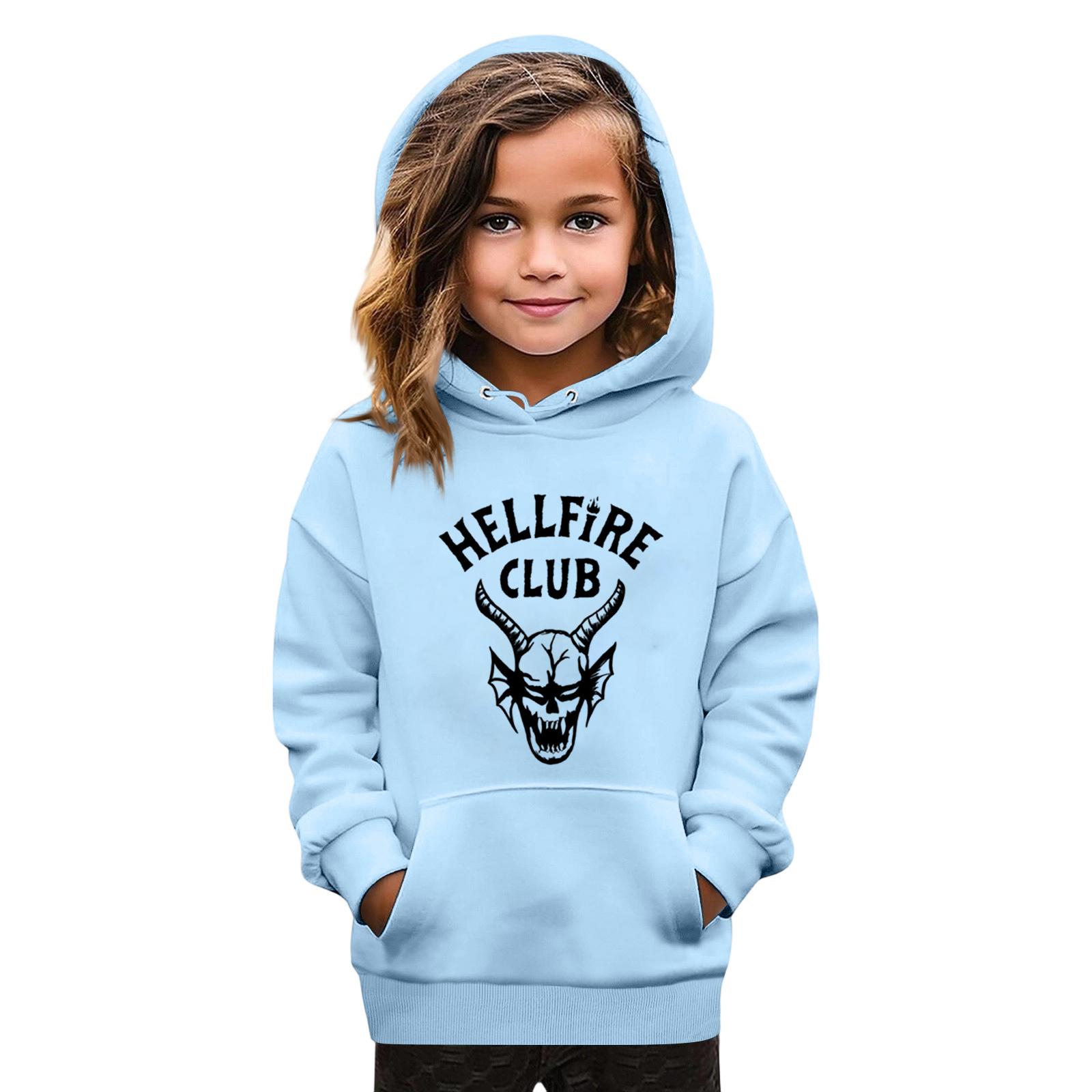 

Детская мода Принтованный пуловер Повседневный с длинным рукавом Свитшот с круглым вырезом и капюшоном 150