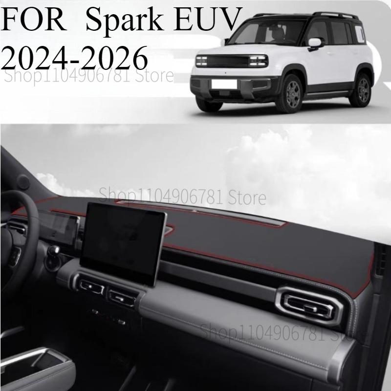 FOR Spark EUV -2026 Car Dash Mat Dashmat Dashboard Mat Cover Sun Shade Dash Board Cover Carpet Accessories