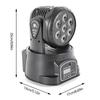 Upgraded 120W 7 LEDs Moving Head Llights RGBW DMX512 Remote Control Stage Lighting DJ Equipment Disco Party Lights Bar