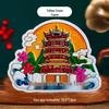 3D PVC Landmark Refrigerator Magnets