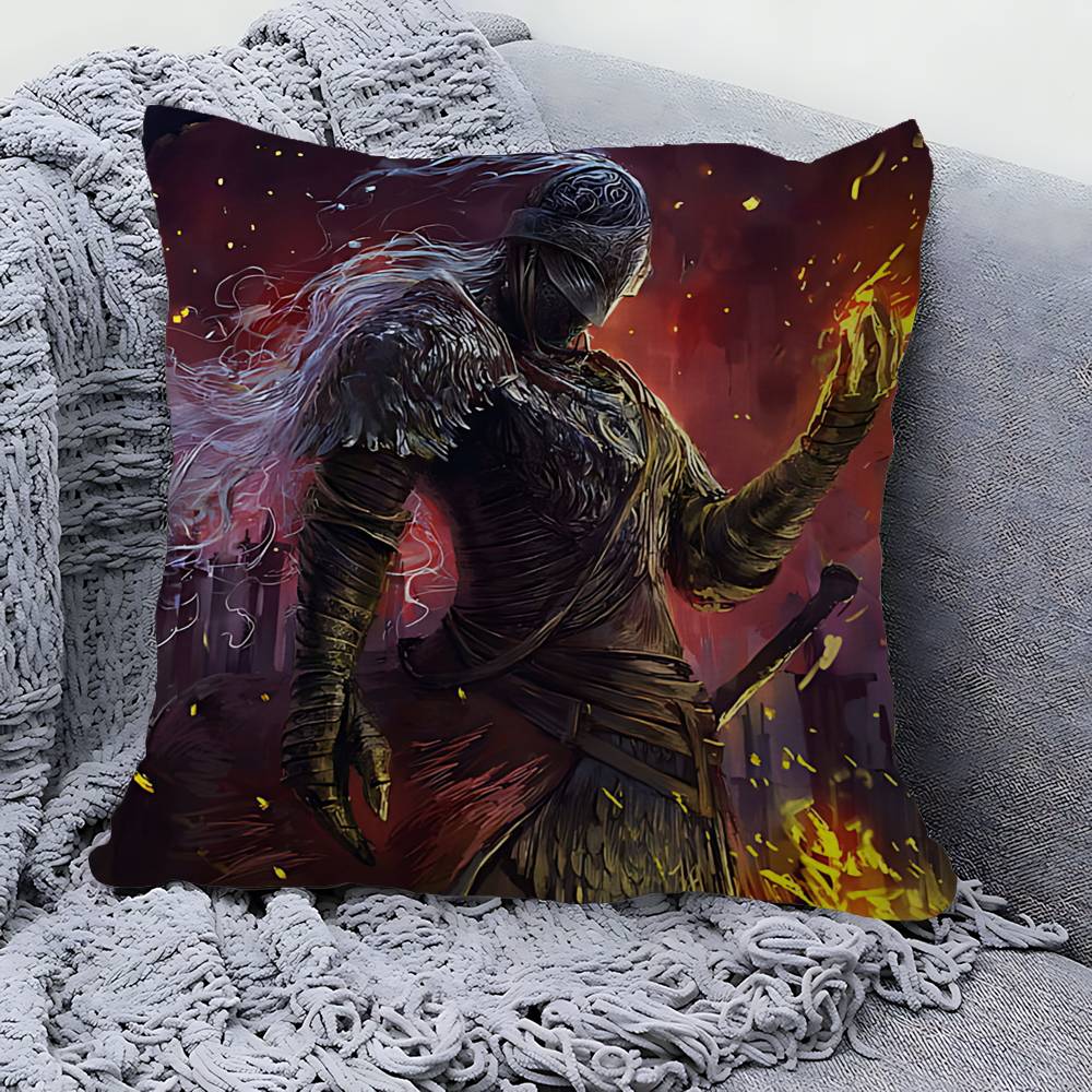 Classic E-Eldenes Hot Games R-Ring Pillow Anime Pillow Sofa Bed Head Pillow Cover Cushion Cover 45x45 Cm Fashion