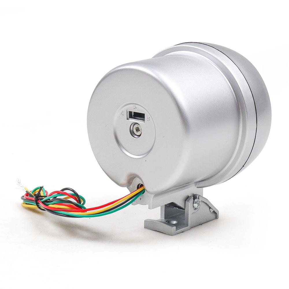Bilturteller 3,75 tommer 0-11000 Rpm turteller Dobbelpeker Bilmåler