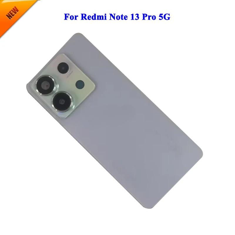 Grade AAA Back Cover Housing With Camera lens For Xiaomi Redmi Note 13 Pro 5G Back Housing Back Cover Door with Adhesive