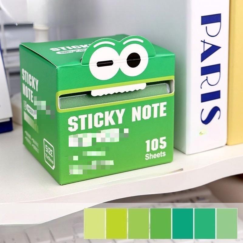 

105 Take out sticky notes 1pcs зелёный