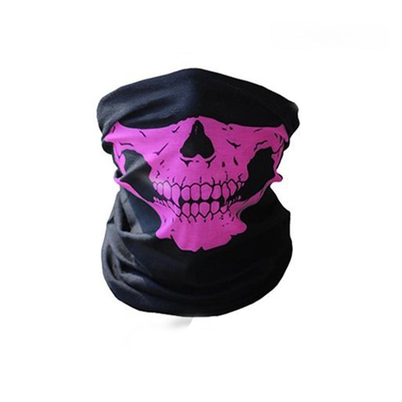 Multi-functional eight Color Skull Bandana Helmet Camping Halloween Neck Face Mask Paintball Ski Sport Headband Hiking Scarves