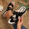 Women's Hollow Out Sandal Flat Sandals Lightweight and Wedge Slippers
