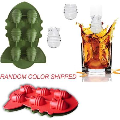 Creative 3D Ice Cube Tray Children's Ice Cream Mold, Silicone Stick Pressing Mold, DIY Easy Demolding