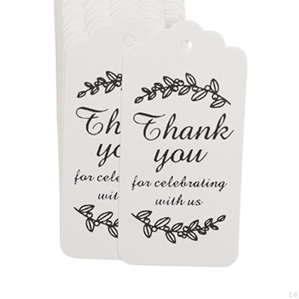 100 sztuk Etykiety prezentowe DIY Rękodzieło Dekoracje Kreatywne Kraft Zawieszki Małe Etykiety na Walentynki