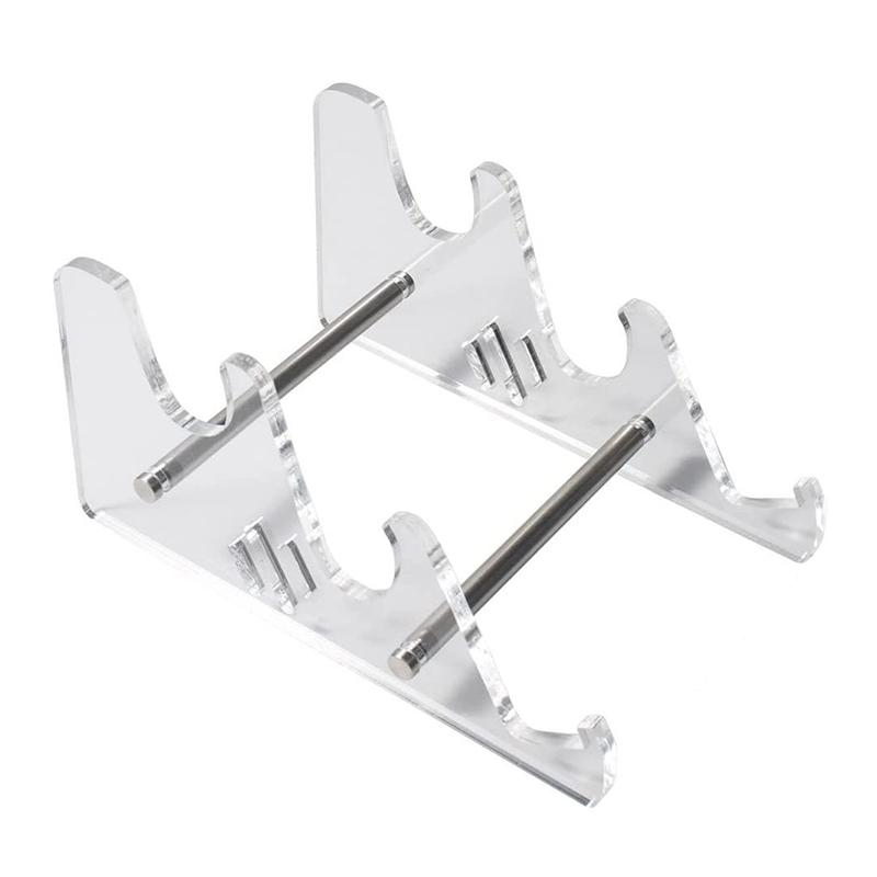 Tastatur-Aufbewahrungsständer Abnehmbarer Klarer Acryl Erhöhungsneigung Mechanischer Tastatur-Ausstellungsständer für Zuhause 3 Lagen