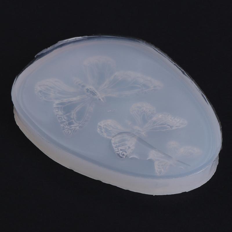 Butterfly Silicone Pendant Mold DIY Butterfly Keychain Earring Brooch Necklace Jewelry Crafts Making Epoxy Resin Mould