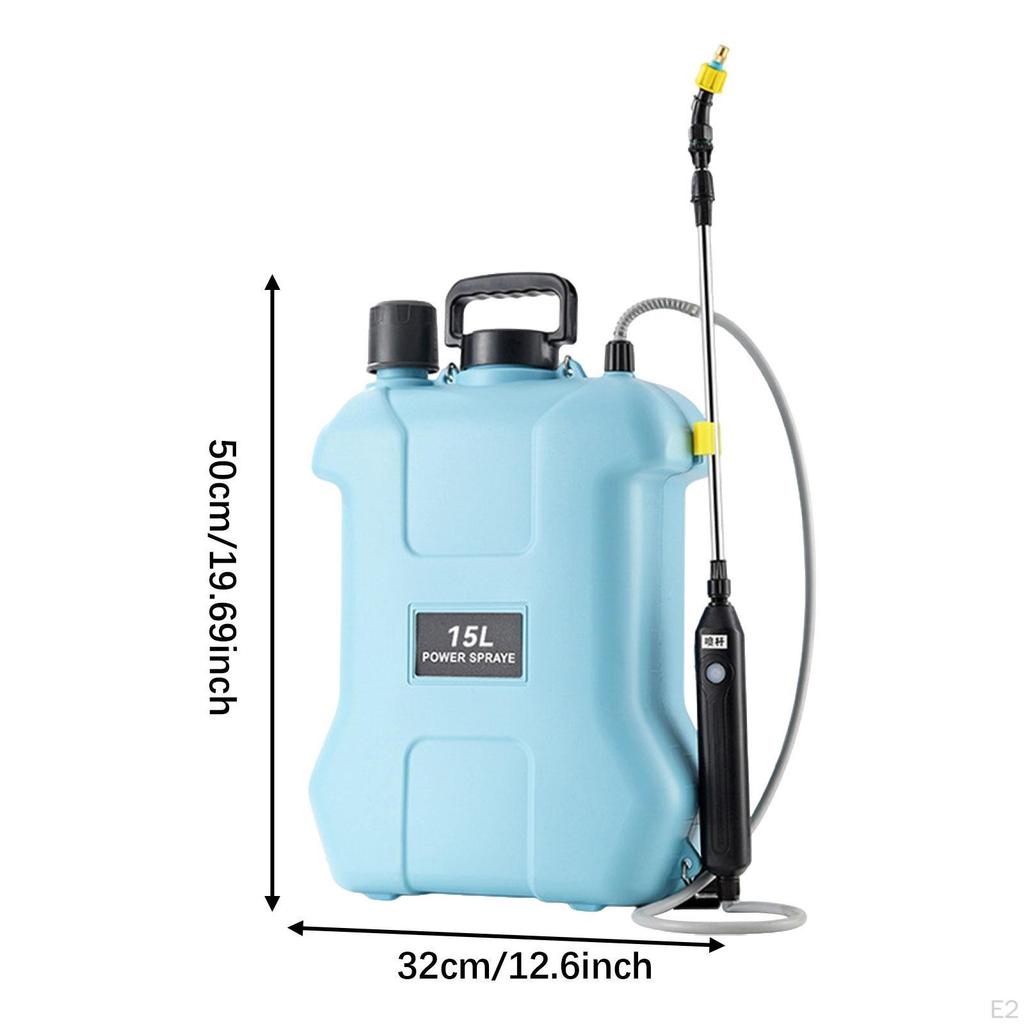 Backpack Sprayer with Adjustable Rod and 3 Nozzles for Outdoor Use