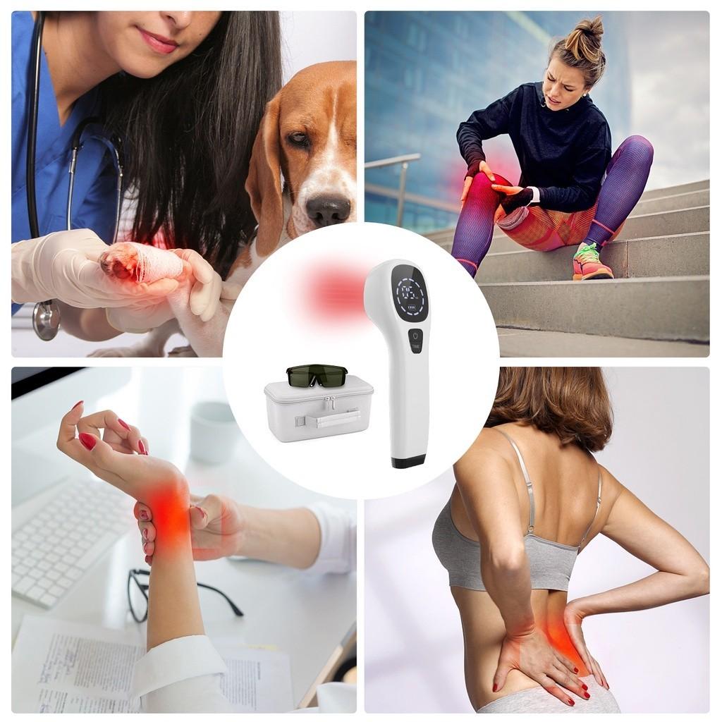 Physiotherapy Instrument Low Intensity Cold Laser Device for Pain Portable Relief Arthritis Cervical Pain Shoulder Soreness