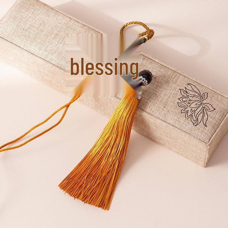 Handmade Chinese Knot Tassel Gourd Charm - DIY Car Hanging Ornament & Musical Instrument Accent