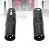 XLR Adapters Male to Male and Male to Female 3 PIN Balanced XLR Coupler Connector for Live Streaming Studio Stage