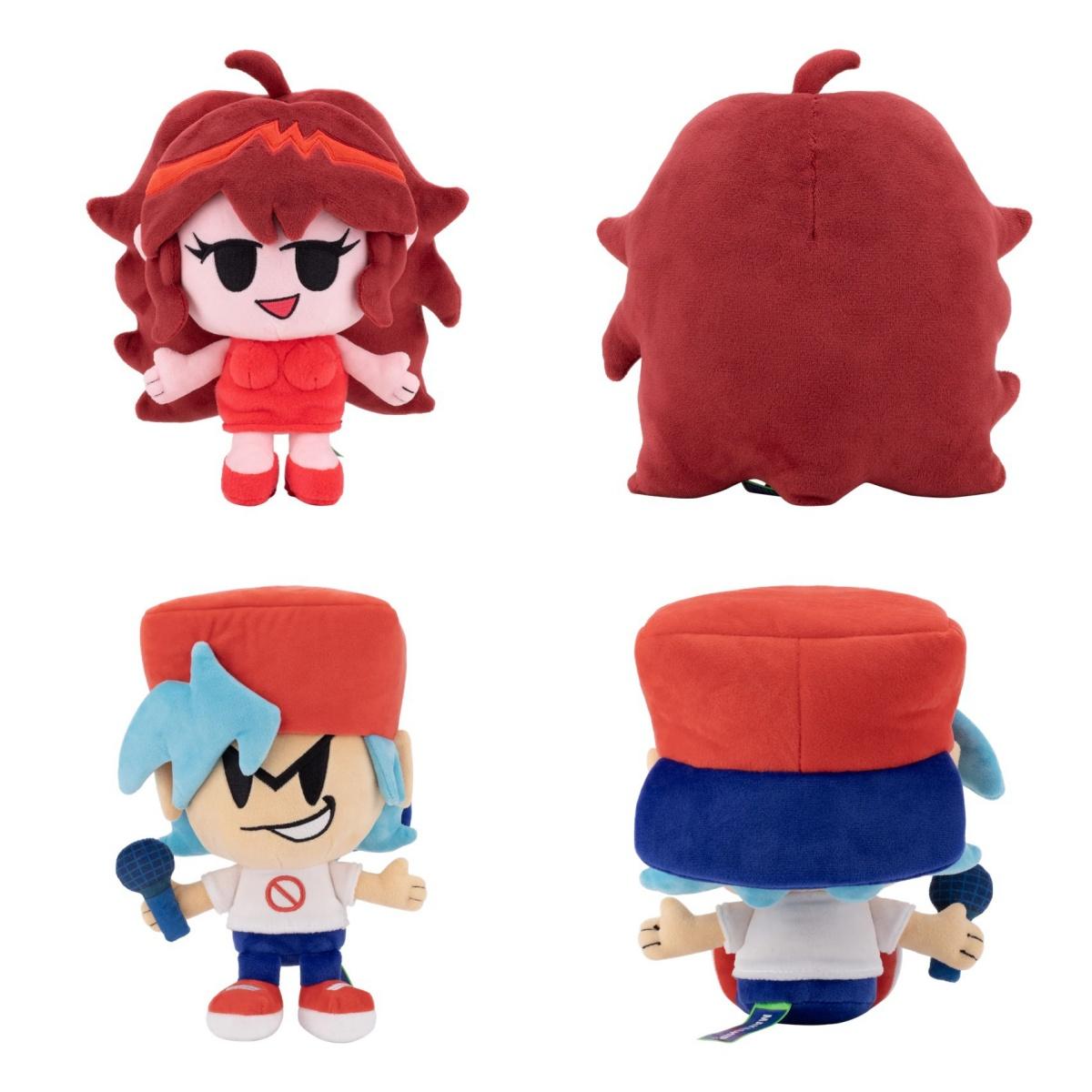 Topmix Unisex Kids Fnf Pico Plush Friday Night Funkin Nene Darnell Plushie Soft Stuffed Doll Cute Home Decor Pillow Toy Kids Gift For Fans