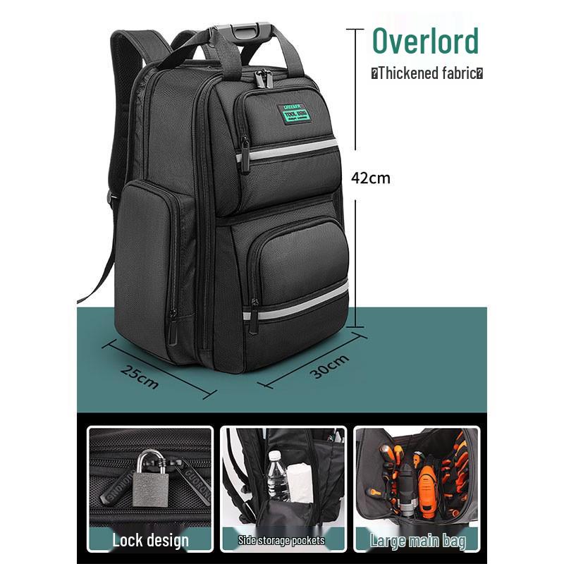 "Green Forest Portable Wheeled Tool Storage Box: Large, Multifunctional Household and Electrical Hardware Organizer"