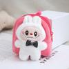 Small Labubu Backpack Cartoon Cute Coin Purse Plush Toy Backpack Pendant Stall Children's Birthday Gift