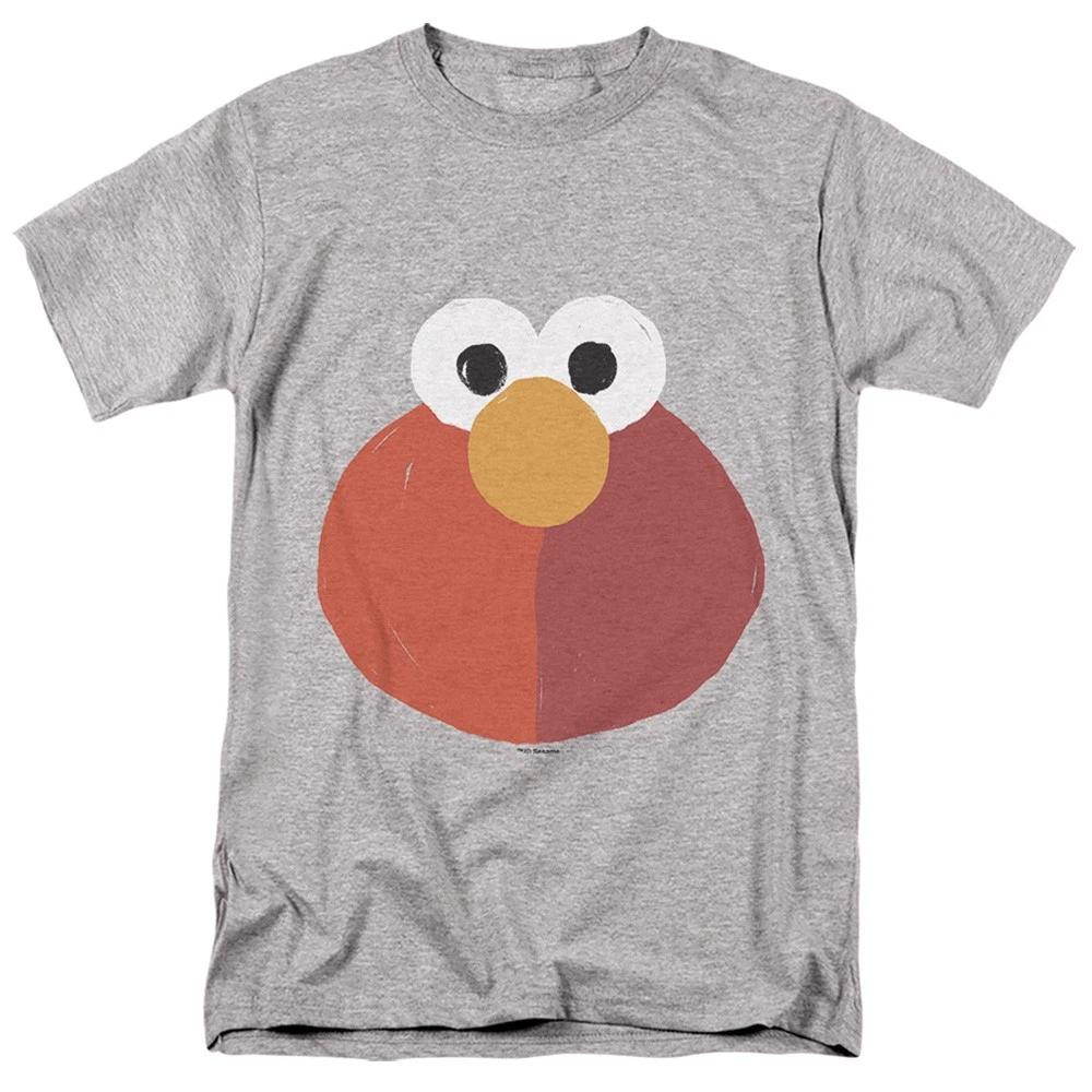 Sesame Street - The Elmo Smile - Unisex Short Sleeve Children s T-shirt - Gray 130
