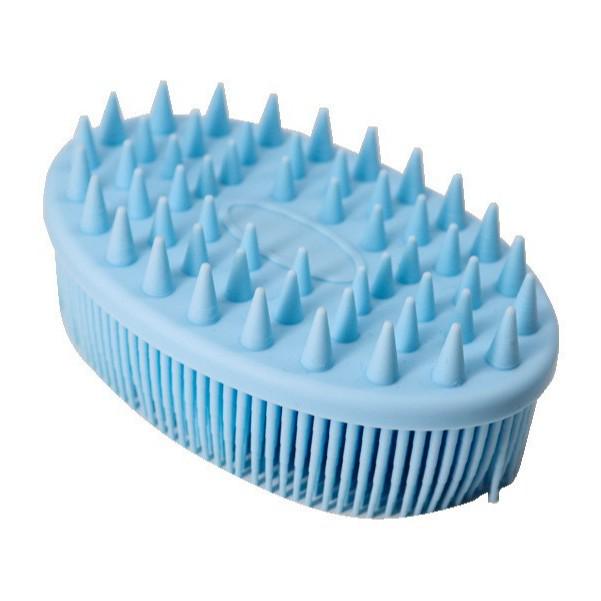 Double-Sided Silicone Bath & Massage Brush for Babies