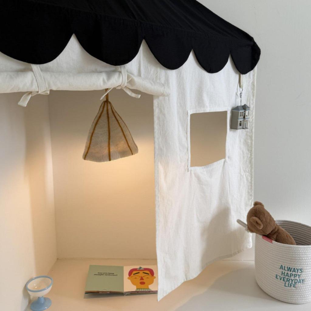 Koreanisches INS Kinderzelt: Indoor Kindergarten Spielhaus & Wandbehang Lese-Ecke Dekorationsspielzeug.