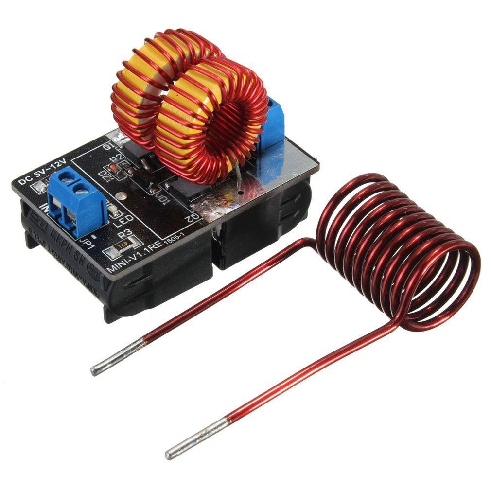 

5V-12V Low Voltage Induction Heating Power Supply Module With Coil ZVS Development Boards Induction Heating Board Dropshipping