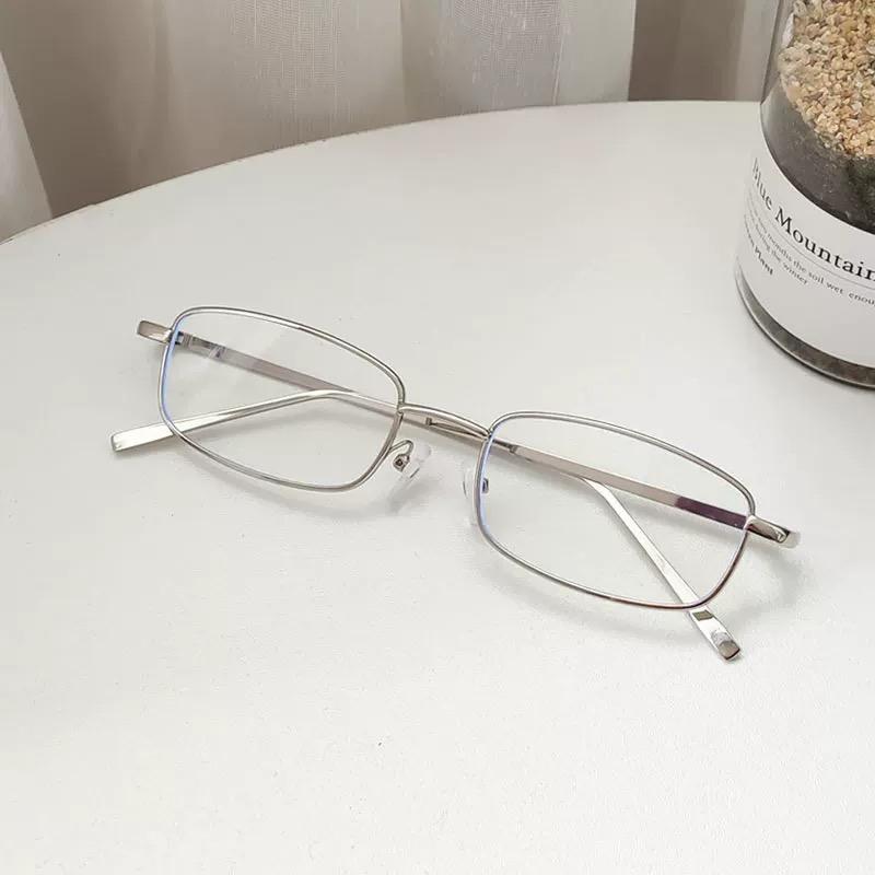 

Очки в квадратной оправе в стиле ретро для женщин и девочек, легкие удобные очки с защитой от синего света, очки золотого цвета, модные аксессуары